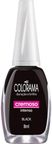 esmalte cremoso black longa duracao colorama 8ml
