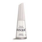 esmalte cremoso branco purissimo risque 8ml