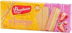 biscoito wafer morango bauducco 140g