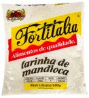 farinha de mandioca fina fortitalia 500g
