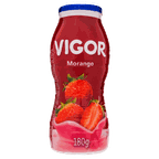 iogurte sabor morango vigor 170g