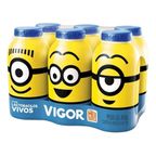 leite fermentado tradicional vigor frasco 6un 75g