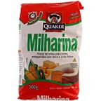 flocos de milho milharina quaker 500g