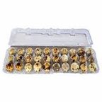 ovos de codorna yabuta cartela com 30un