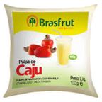 polpa de fruta caju brasfrut 100g