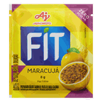 refresco em po sabor maracuja zero acucar fit embalagem 8g