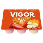 bebida lactea sabor morango e vitamina de frutas todo dia vigor 85g 6 un