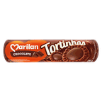 biscoito recheado tortinha chocolate marilan 140g
