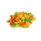 fruta cristal cubinho fortitalia pote 200g