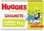 sabonete em barra cha de camomila huggies 75g