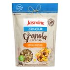 granola zero acucar frutas tropicais jasmine 250g