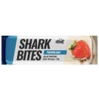 barra de proteina sabor morango shark bites 40g