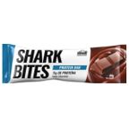barra de proteina sabor chocolate shark bites 40g
