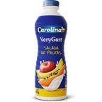 bebida lactea sabor salada de frutas verygurt carolina 150g