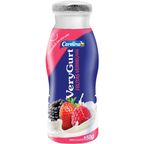 bebida lactea sabor frutas vermelhas carolina very gurt 150g