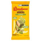 biscoito wafer recheio pistache bauducco maxi pacote 104g