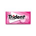 chiclete trident tutti-frutti sem acucar 8g - embalagem com 5 unid.