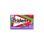 chiclete trident melancia 25,2g - embalagem economica 14 unid.