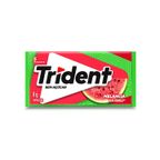 chiclete trident melancia sem acucar 8g - embalagem com 5 unid.