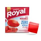 gelatina em po royal zero acucar morango 12g