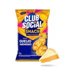 salgadinho club social snack queijo parmesao 68g