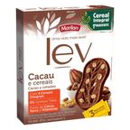 biscoito integral cacau e cereais marilan lev pacote 150g