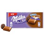 chocolate sabor brownie de oreo milka 100g