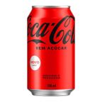 refrigerante coca-cola zero acucar 350ml