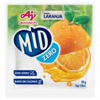refresco em po sabor laranja zero acucar mid ajinomoto 10g