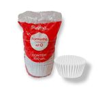 forminha de papel branca no 0 regina 100un