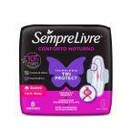 absorvente com abas suave adapt plus noite e dia sempre livre com 8un