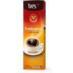 cafe em capsula tradicional 3 coracoes com 10un