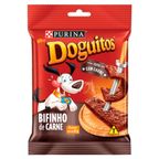 bifinho para caes carne purina doguitos pacote 65g 8 unidades