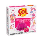 gelatina po framboesa sol caixa 20g