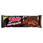 biscoito cookie chocolate com gotas de chocolate toddy chocoxtreme pacote 71g