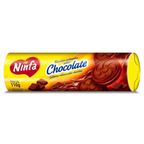 biscoito recheado sabor chocolate ninfa 110g