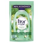sabonete liquido agua de coco e alecrim flor de ype sache 200ml refil economico