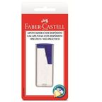 apontador com deposito retangular faber castell un