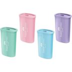 apontador com deposito tom pastel faber castell