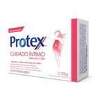 sabonete barra intimo delicate care protex cuidado intimo caixa 85g