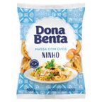 macarrao de semola com ovos ninho dona benta pacote 500g