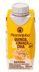 bebida lactea quinoa, linhaca, chia e banana piracanjuba 200ml